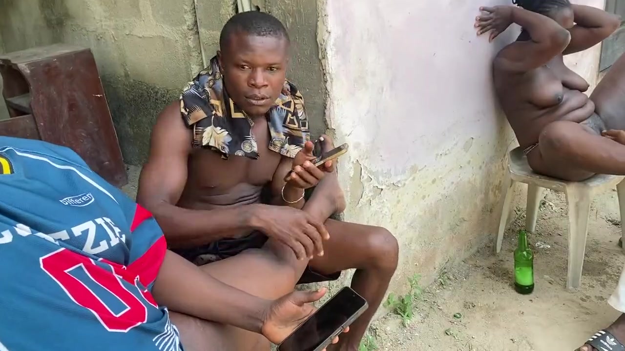 Outdoor Nigerian Friends Orgy