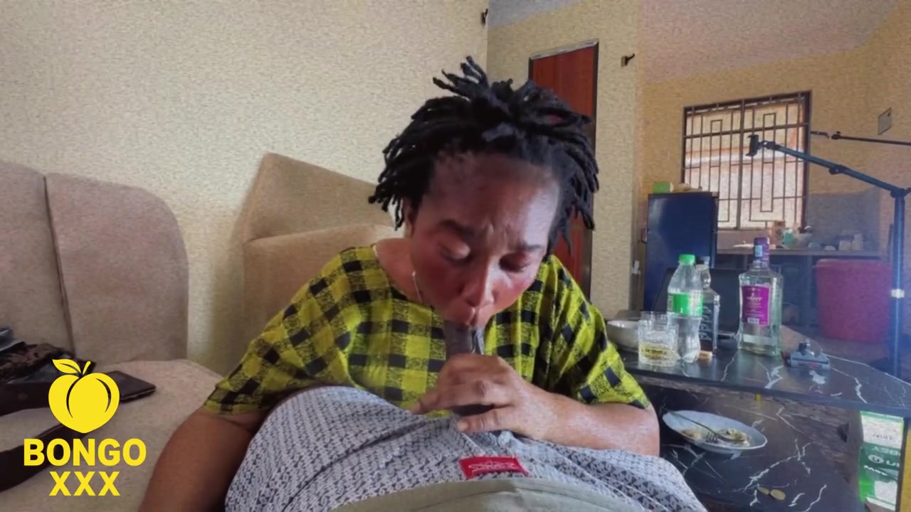 BBW Stepmom Sucking This Big Black Cock for Fun