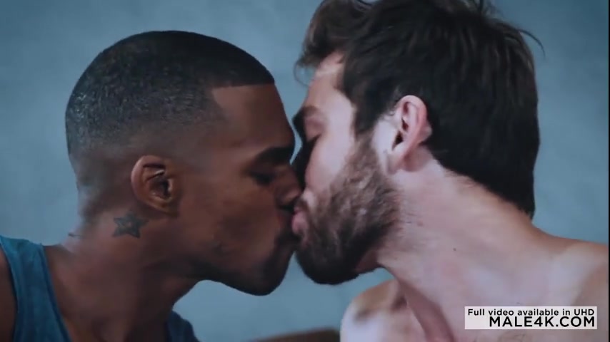 Three dudes, three dicks, one of them is a big black rod.